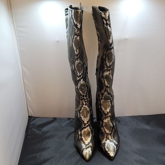 BRAND NEW ALDO SOPHIALAAN KNEE-HIGH STILETTO HEEL BOOT G1 - Picture 5 of 16